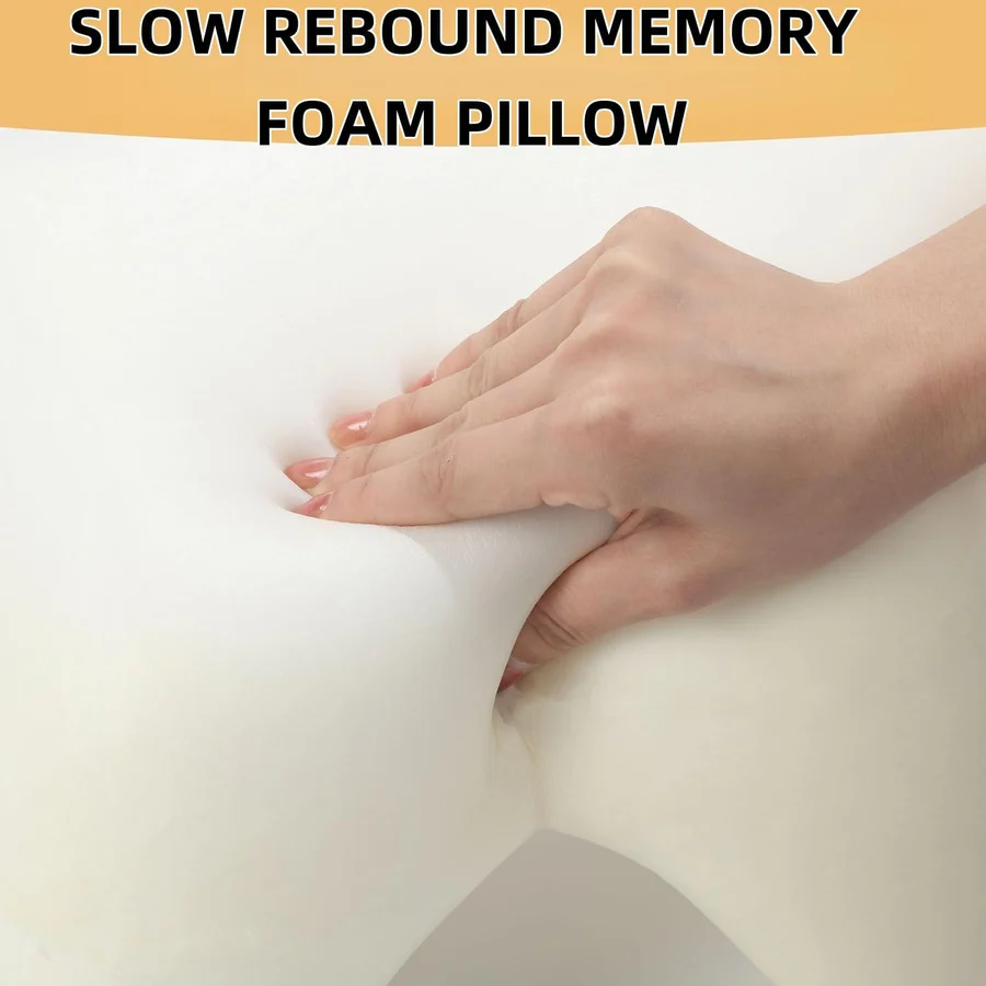 Contour Couple Pillow with Armrest and Memory Foam