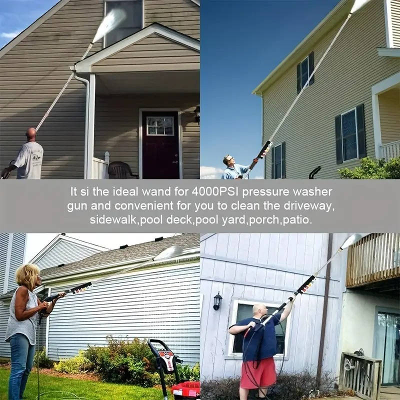 Heavy Duty 4000 PSI Extendable Pressure Washer Wand