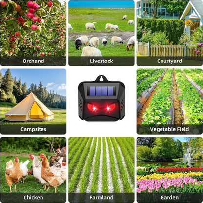 Outdoor Solar Pest Repeller 2 Pack