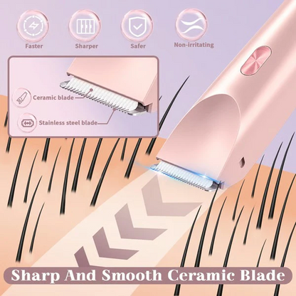 Ladies Rechargeable Razor & Hair Trimmer