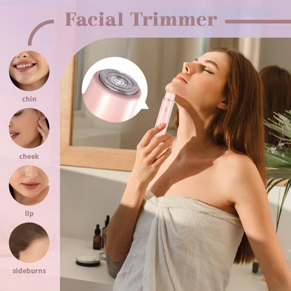 Ladies Rechargeable Razor & Hair Trimmer