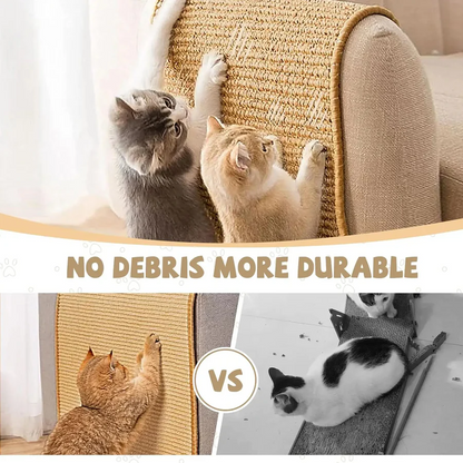 Sturdy Natural Cat Scratching Mat Pad