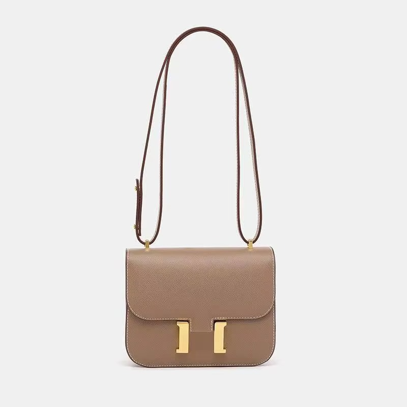 Mini Shoulder Bag with Tropical Leaf Print - Cofik