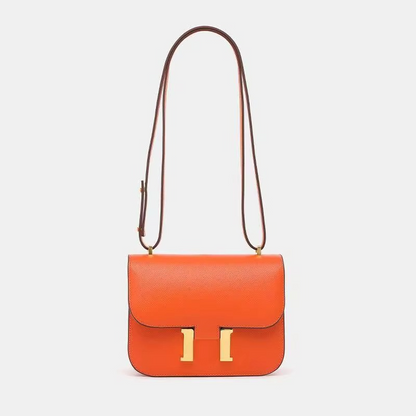 Mini Shoulder Bag with Tropical Leaf Print