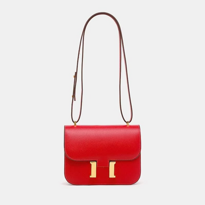 Mini Shoulder Bag with Tropical Leaf Print