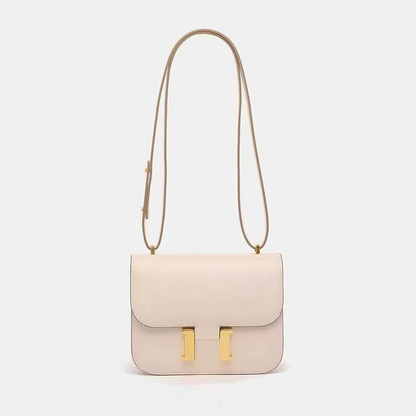 Mini Shoulder Bag with Tropical Leaf Print