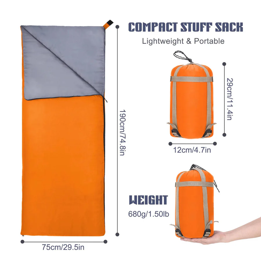 Warm Weather Adult Camping Sleep Bag