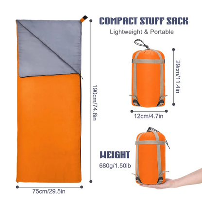 Warm Weather Adult Camping Sleep Bag