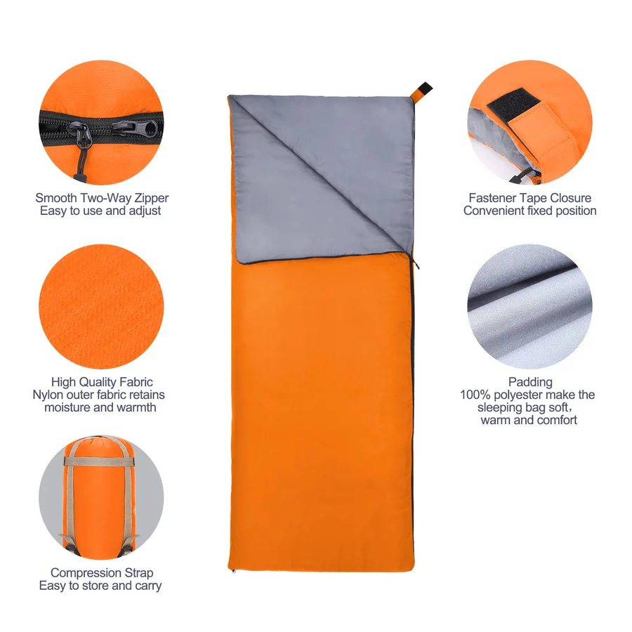 Warm Weather Adult Camping Sleep Bag