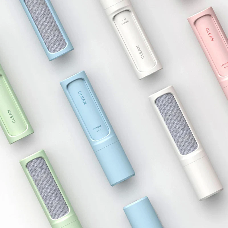 Pet Hair Removal Tool with Built-in Lint Roller