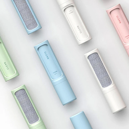 Pet Hair Removal Tool with Built-in Lint Roller