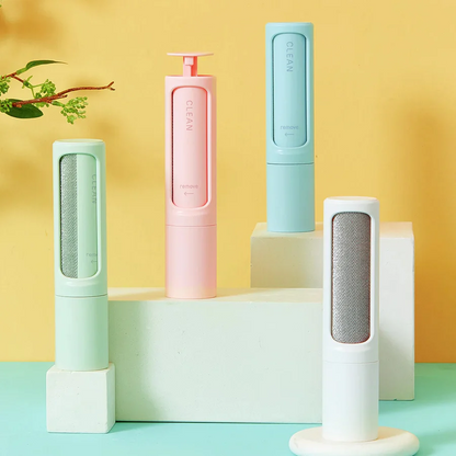 Pet Hair Removal Tool with Built-in Lint Roller