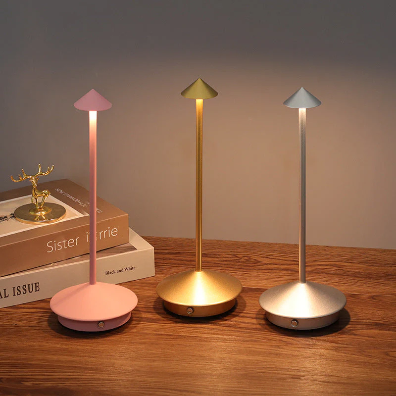 Bright Wireless Desk Lamp Modern Slim Design