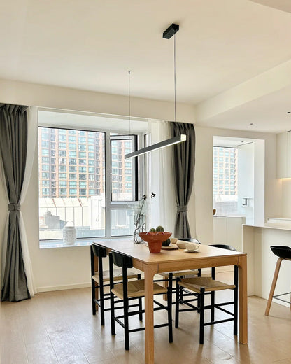 Sleek Metal Kitchen Island LED Pendant Light