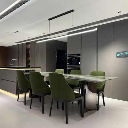 Sleek Metal Kitchen Island LED Pendant Light