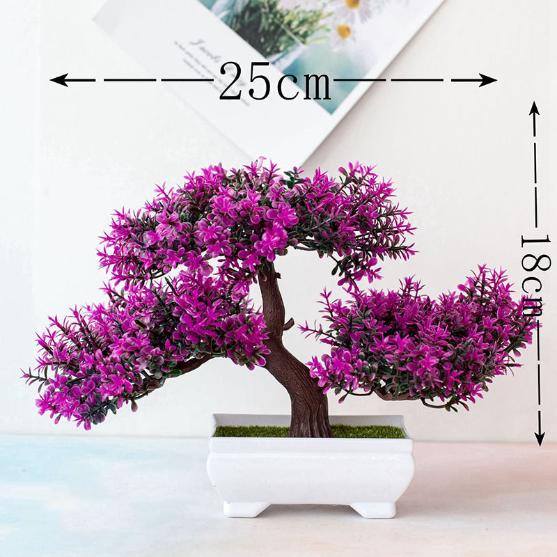 Small Potted Bonsai Tree Decoration