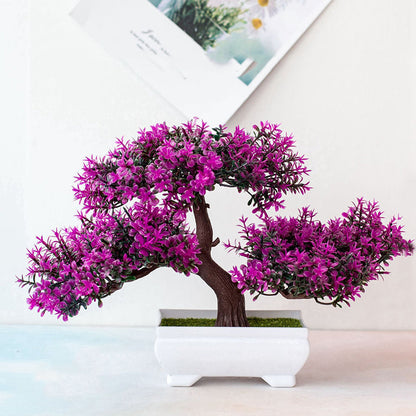 Small Potted Bonsai Tree Decoration