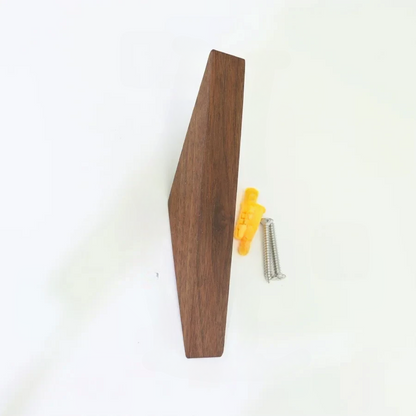 Rustic Wood Wall Coat Rack and Hanger - Cofik