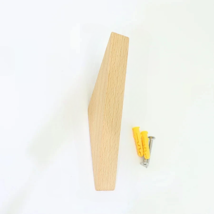 Rustic Wood Wall Coat Rack and Hanger