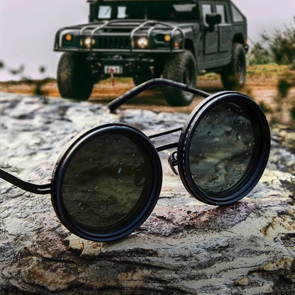 Polarized Shades with Adjustable Lenses
