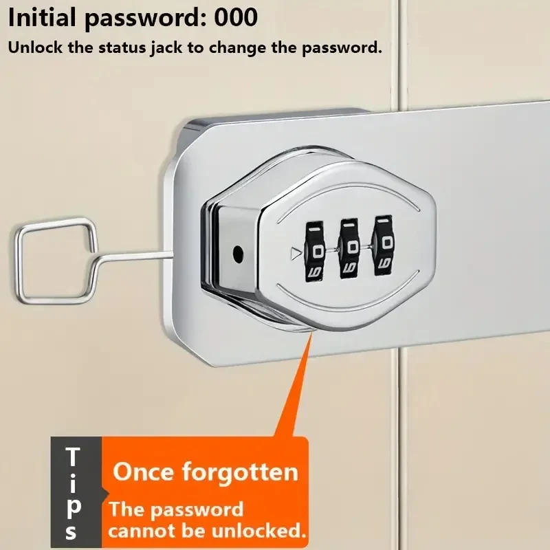 Safe Storage Lock with 3 Digit Combo Lock