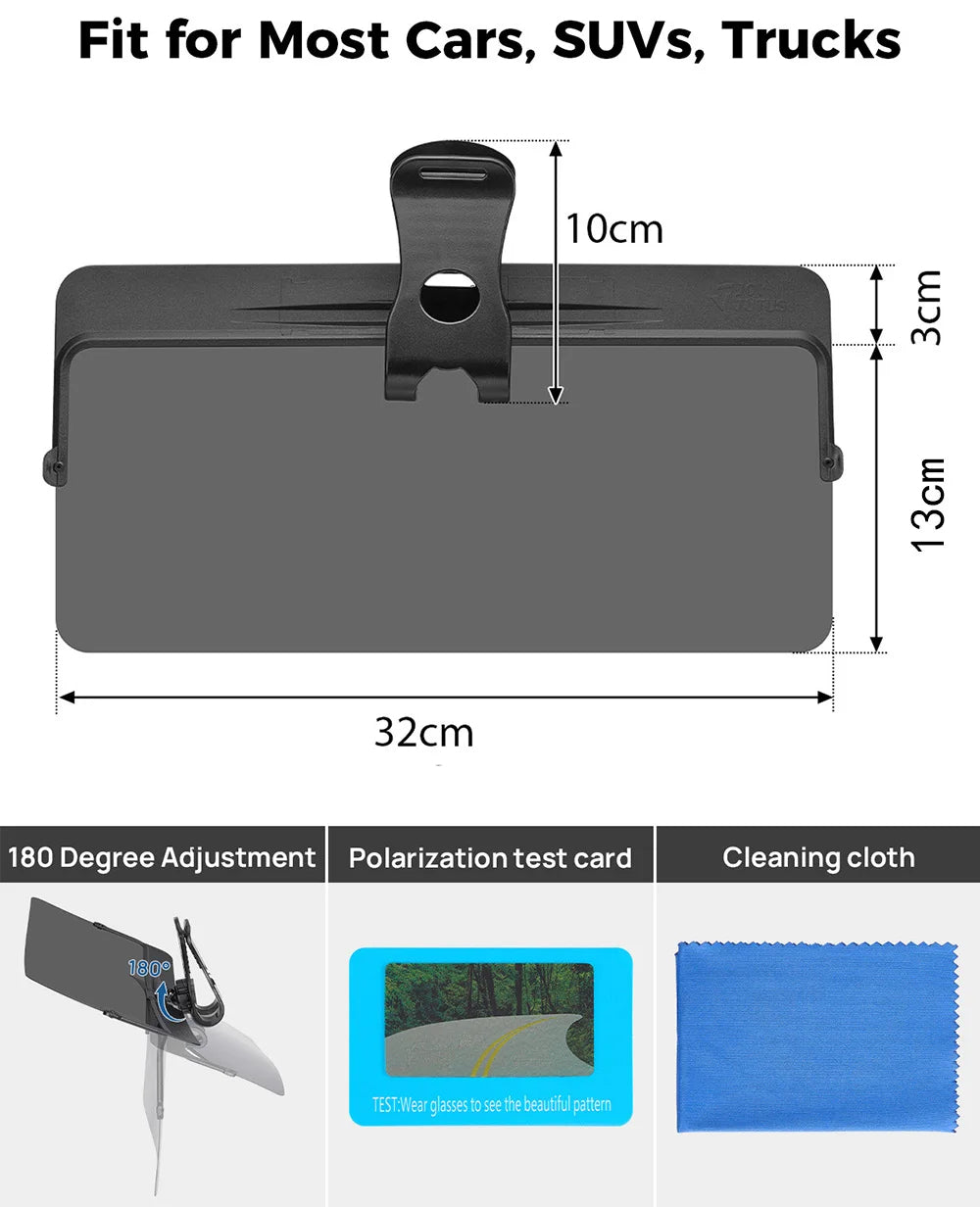 Anti Glare Car Window Visor
