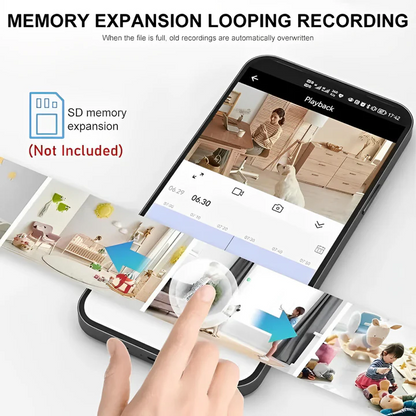 Compact Wi-Fi Home Surveillance Camera