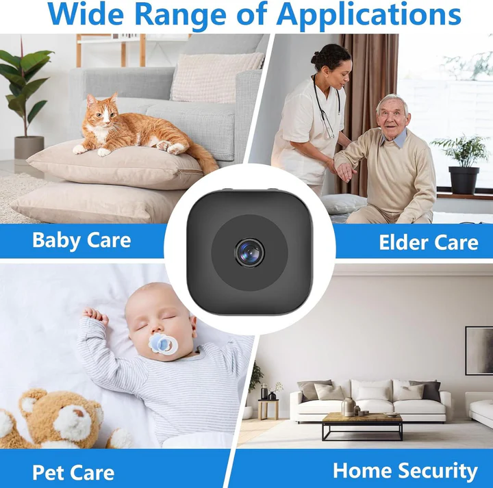 Compact Wi-Fi Home Surveillance Camera