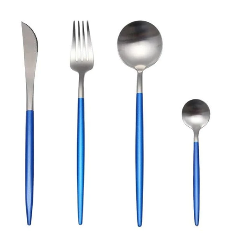 Elegant 24-Piece Silverware Flatware Set for Dining
