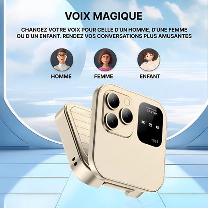 Compact Dual SIM Flip Phone