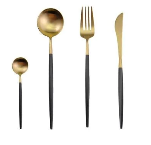 Elegant 24-Piece Silverware Flatware Set for Dining
