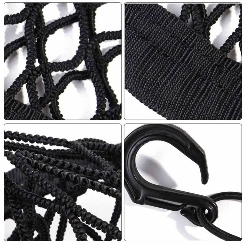 Car Safety Net with Pet Storage Compartment