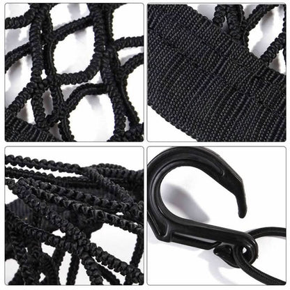 Car Safety Net with Pet Storage Compartment