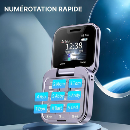 Compact Dual SIM Flip Phone
