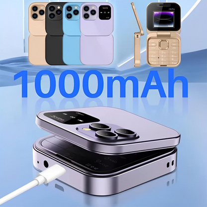 Compact Dual SIM Flip Phone