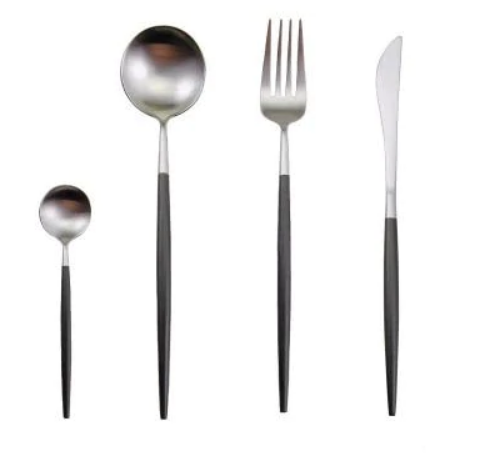 Elegant 24-Piece Silverware Flatware Set for Dining