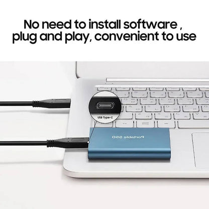 Portable Fast External SSD Drive