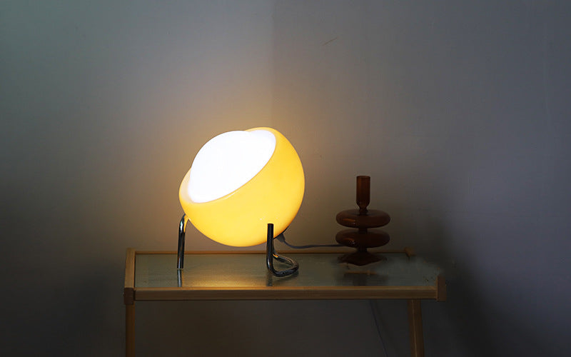 Minimalist Clear Glass Desk Lamp