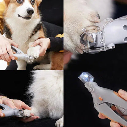 Pet Nail Clipper with Safety Sensors