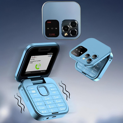 Compact Dual SIM Flip Phone