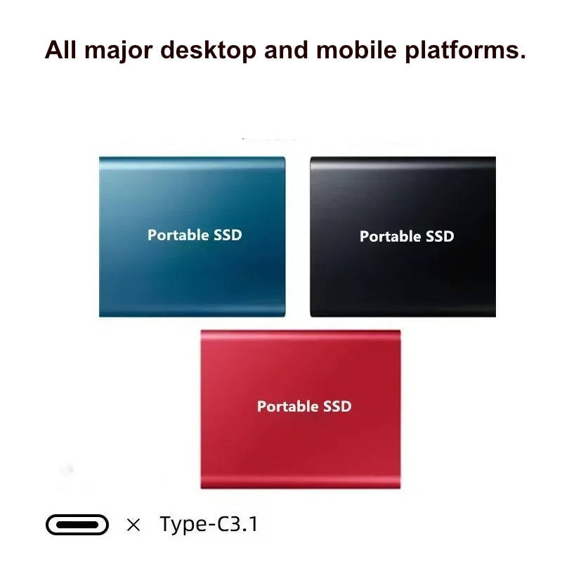Compact USB External Solid State Drive