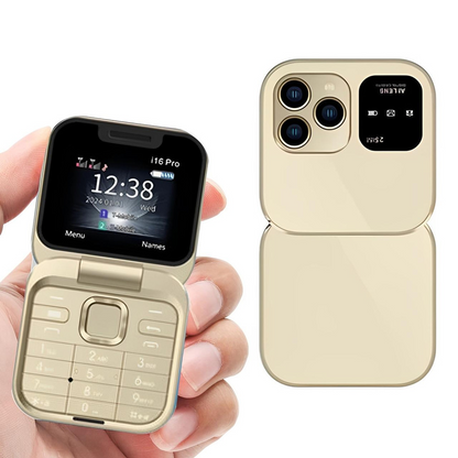 Compact Dual SIM Flip Phone