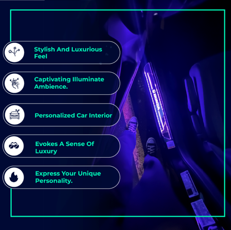 Bright LED Car Magnet Lights - Waterproof & Durable Stick On