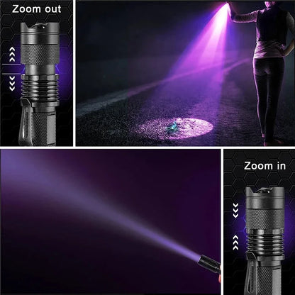Pet Stain Detector LED Black Light Flashlight