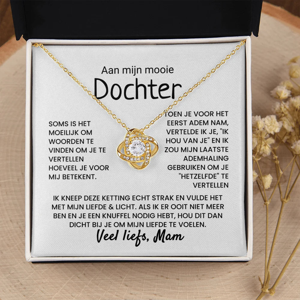 Sweet Daughter Heart Necklace - Cofik