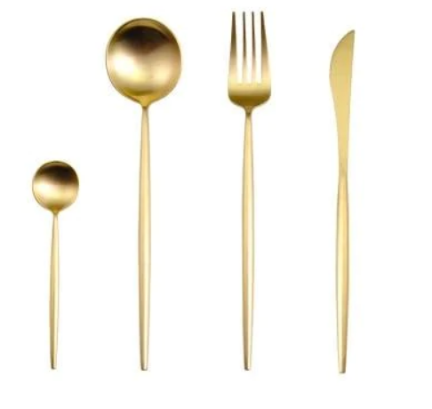 Elegant 24-Piece Silverware Flatware Set for Dining
