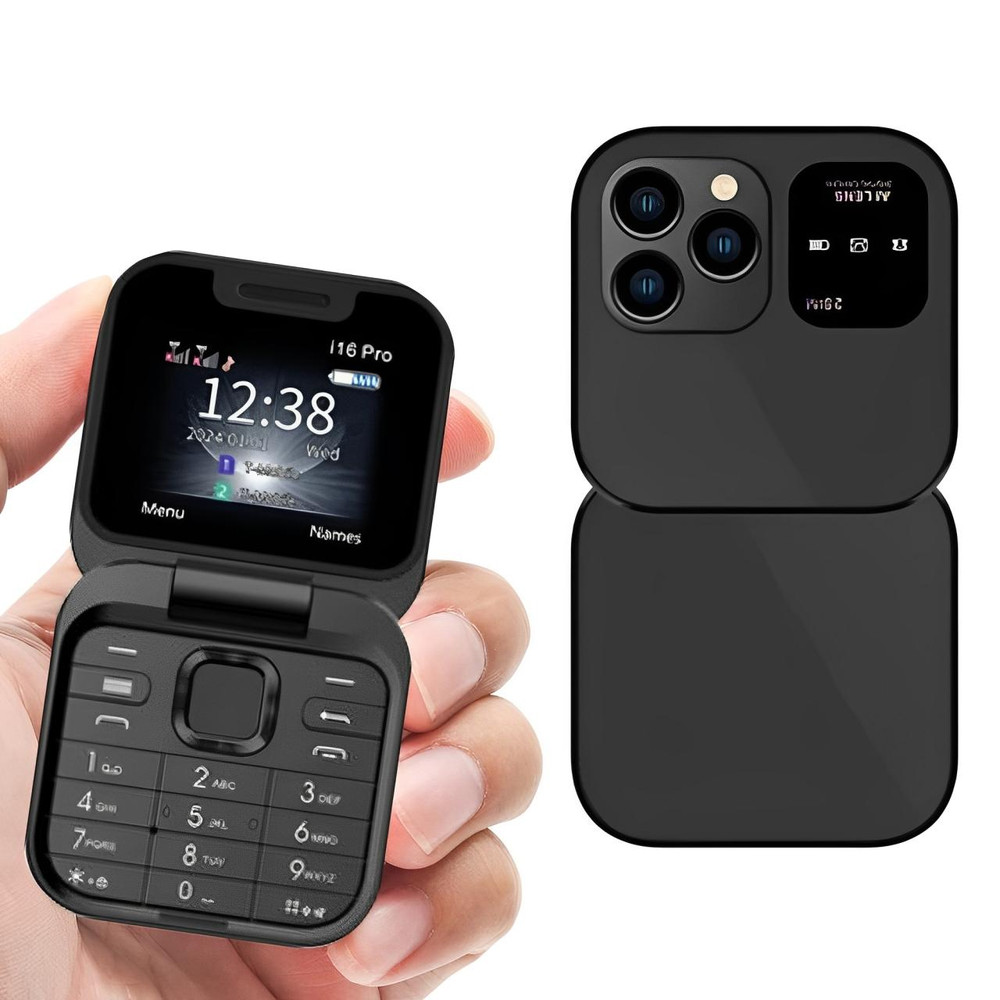Compact Dual SIM Flip Phone