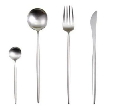 Elegant 24-Piece Silverware Flatware Set for Dining