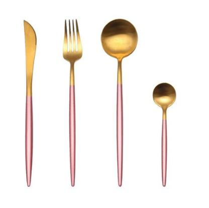 Elegant 24-Piece Silverware Flatware Set for Dining