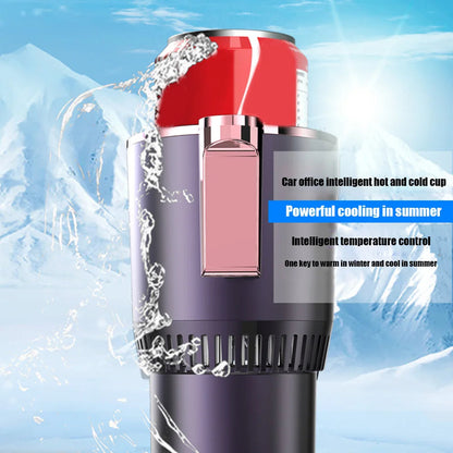 Dual Function Car Mug Holder Heater Cooler